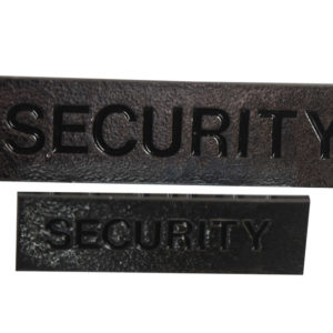 “Security” Bar Badge